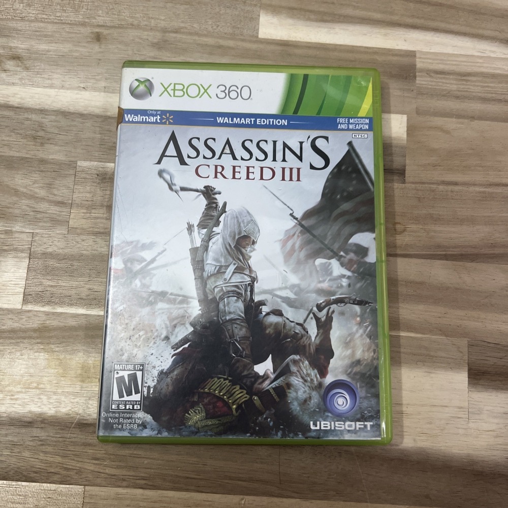 Assassin's Creed 3 GameStop Edition‎ (Microsoft Xbox 360)